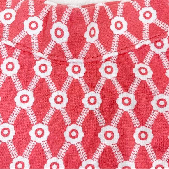 Janie and Jack floral circle skirt in orange - Picture 3 of 5